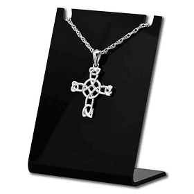 Cruz Celta Plata, Símbolo de Protección y Eterna Unión, Colgante Único