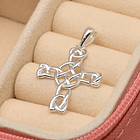 Cruz Celta Plata, Símbolo de Protección y Eterna Unión, Colgante Único 2