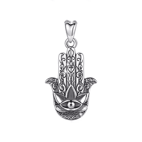 Colgante mano hasma en plata fina 925