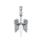 Colgante espada de san miguel de arcángel en plata 1