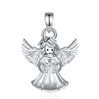 Colgante ángel, angelita de la guarda en plata fina 925 1