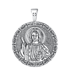 Colgante san Judas macizo en plata fina 950 1