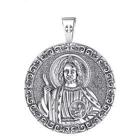 Colgante san Judas macizo en plata fina 950