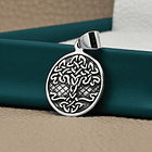 Colgante árbol de la vida celta en plata fina 950 2