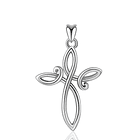 Colgante cruz celta en plata fina 950 1