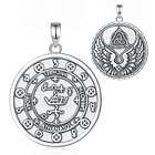 Colgante escudo de san miguel de arcángel en plata fina 950 1