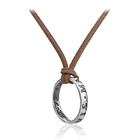 Collar anillo uncharted, en plata fina 950 1