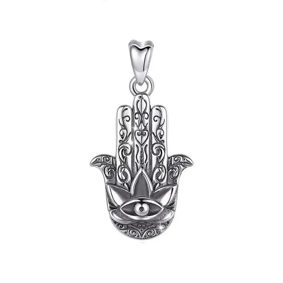 Colgante mano hasma en plata 925 1