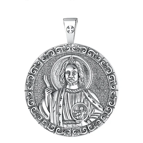 Colgante san Judas en plata 925