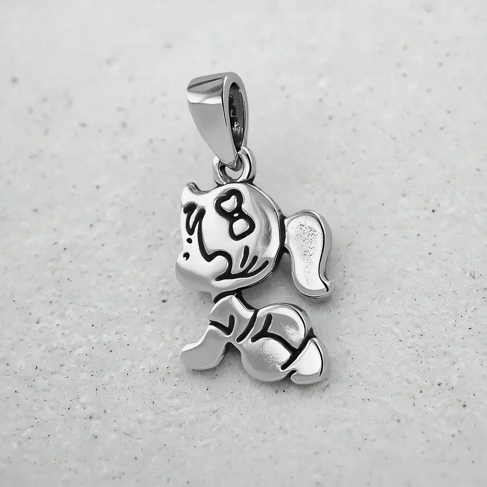 Colgante bebe en plata 950 1