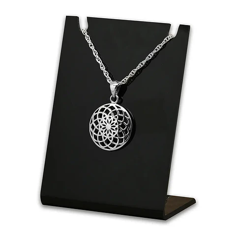 Colgante espiritual mándala en plata 925
