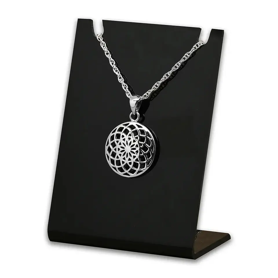 Colgante espiritual mándala en plata 925 1