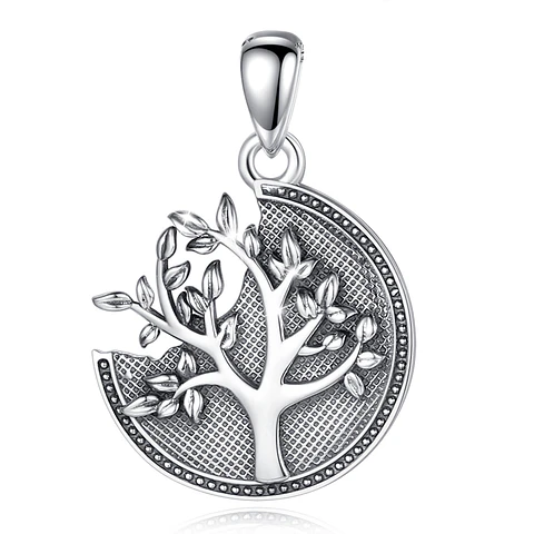 Colgante árbol de la vida en plata 925