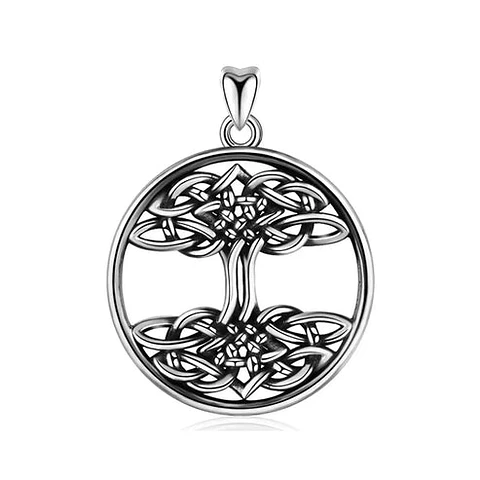Colgante árbol de la vida en plata 925
