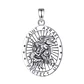 Colgante arcángel san azrael en plata 925 - Miniatura 1