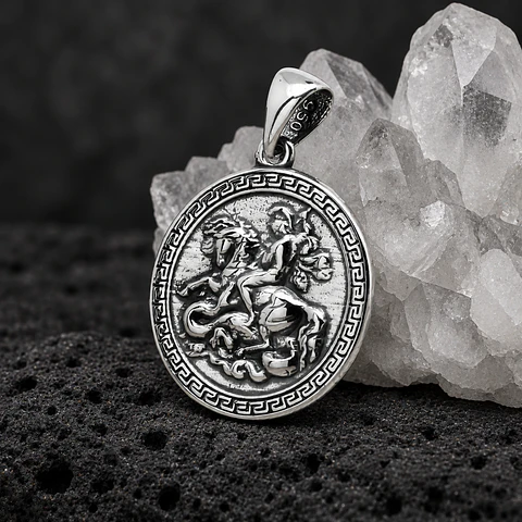 San Jorge Versace 25 mm Macizo