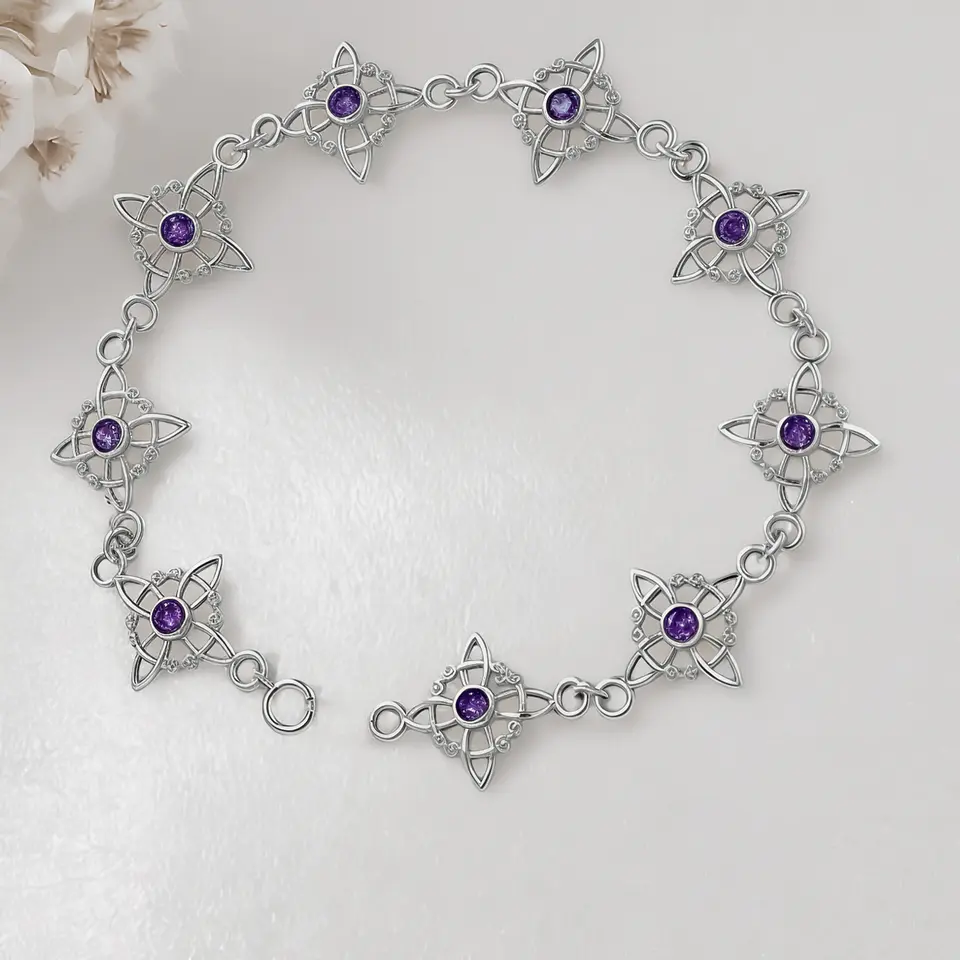 Pulsera nudo de sin fin 1