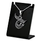 Colgante ave fenix en plata 925 - Miniatura 1