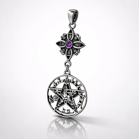 Nudo de bruja mas tetragramaton