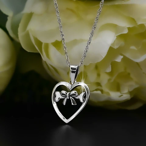 Colgante Corazon hueso