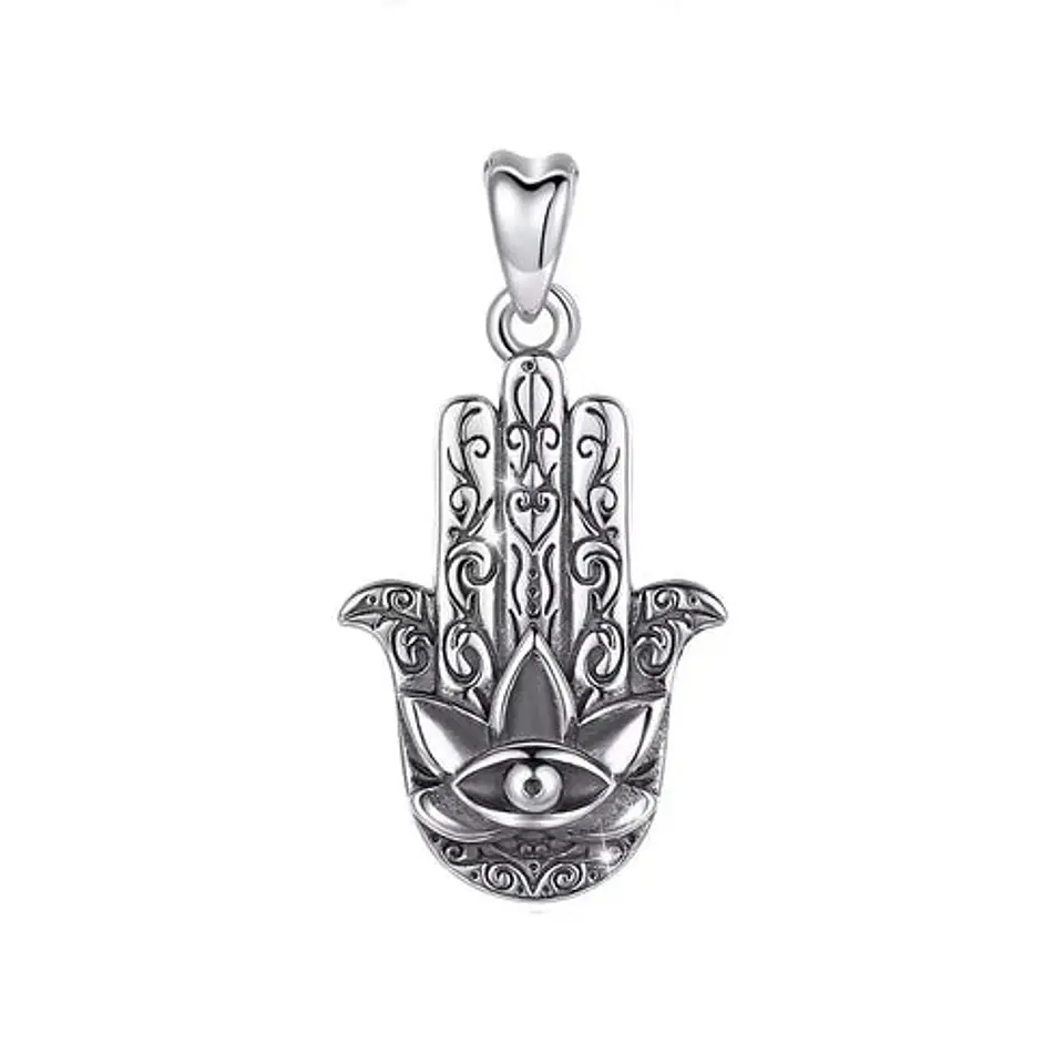 Colgante mano hasma en plata 925 1