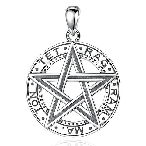Colgante tetragrammaton en 925
