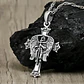 Colgante cruz arcángel San Miguel en plata 925 - Miniatura 2