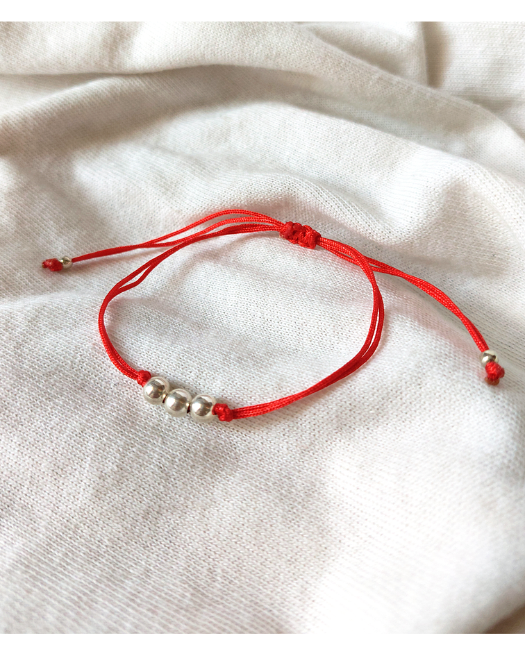 PULSERA ROJA MOSTACILLA