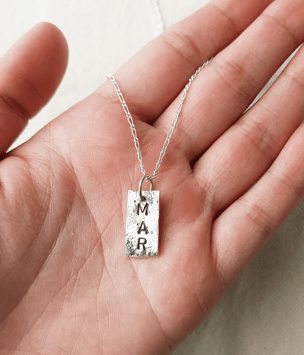 MEDALLA RECTANGULAR MAR