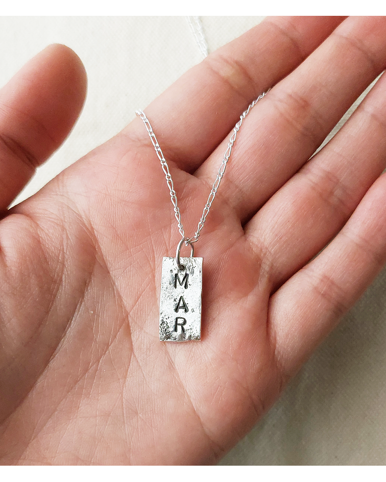 MEDALLA RECTANGULAR MAR