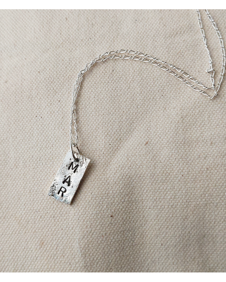 MEDALLA RECTANGULAR MAR