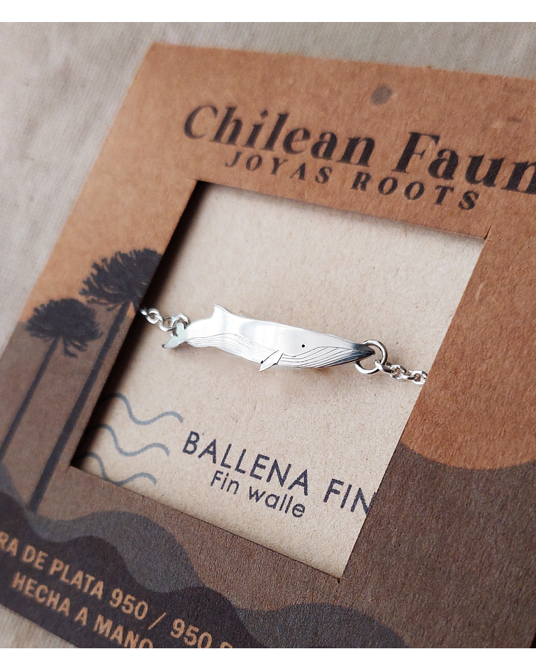 PULSERA BALLENA FIN CADENA