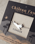 PULSERA CÓNDOR CON CADENA 