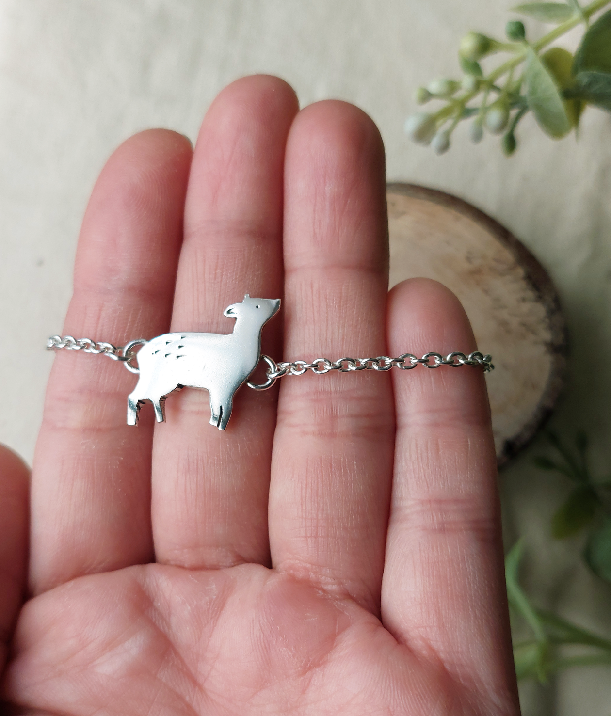 PULSERA PUDÚ CON CADENA
