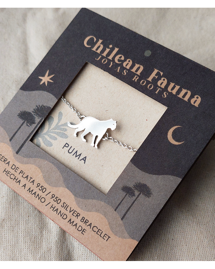 PULSERA PUMA CON CADENA