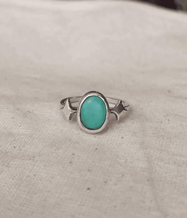ANILLO DESTELLO TURQUESA 