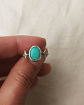 ANILLO DESTELLO TURQUESA 