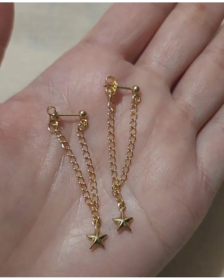 AROS ESTRELLA DORADOS 