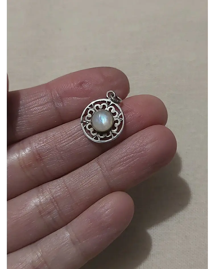 COLGANTE PIEDRA LUNA 