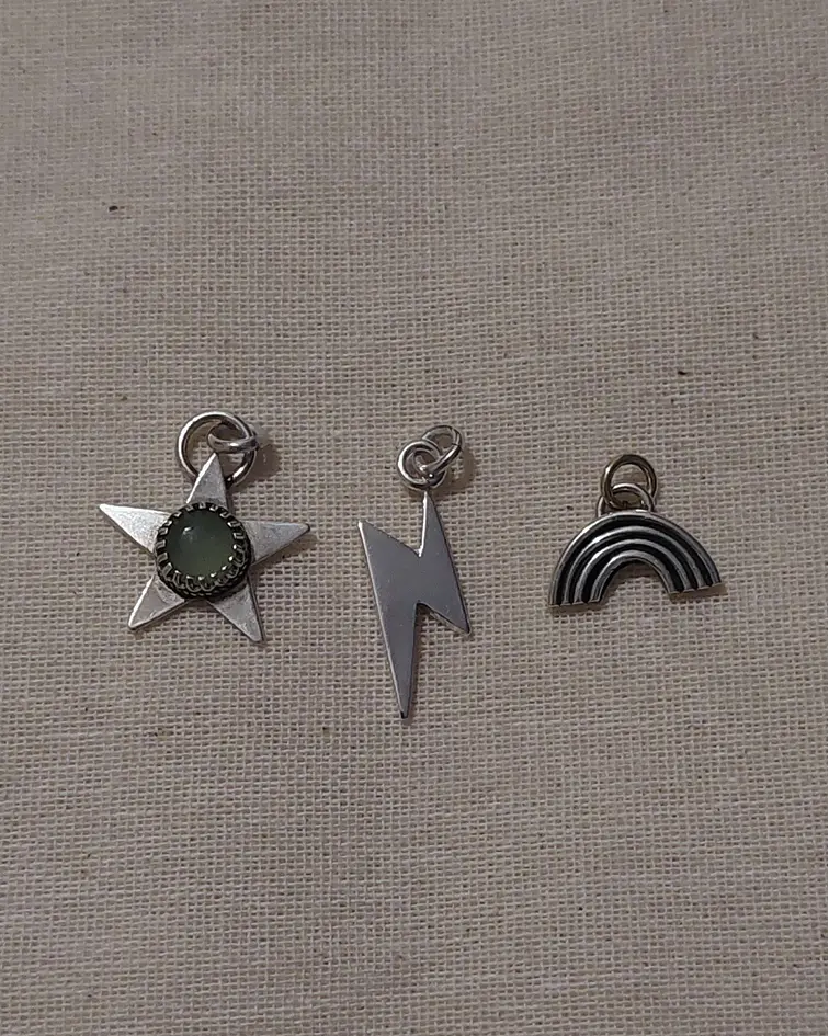 COLGANTES DE PLATA 