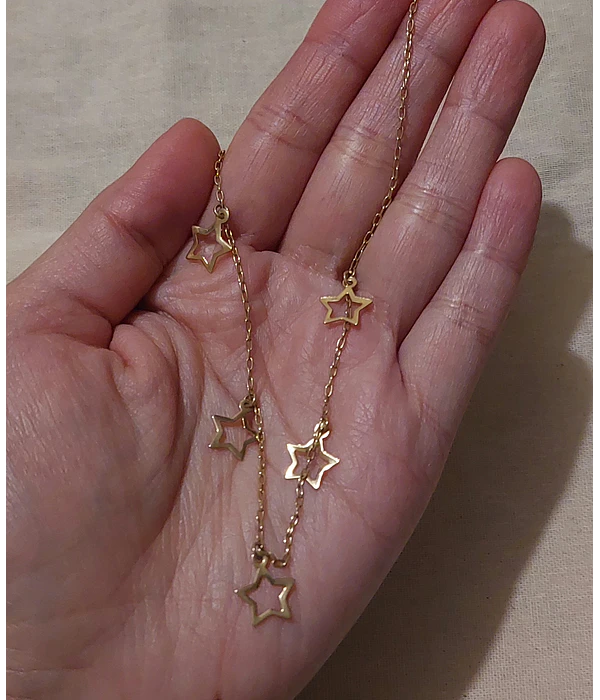 COLLAR ESTRELLAS 