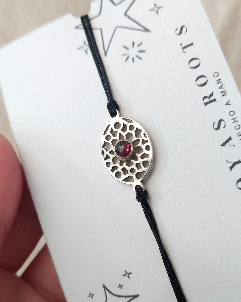 PULSERA GRANATE