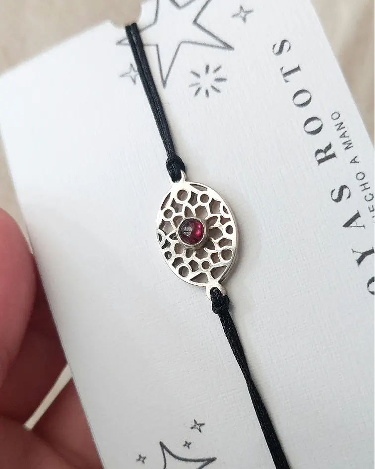 PULSERA GRANATE 