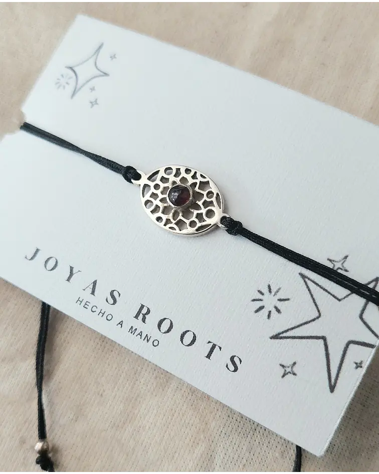 PULSERA GRANATE 