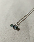 COLLAR TURMALINA VERDE 