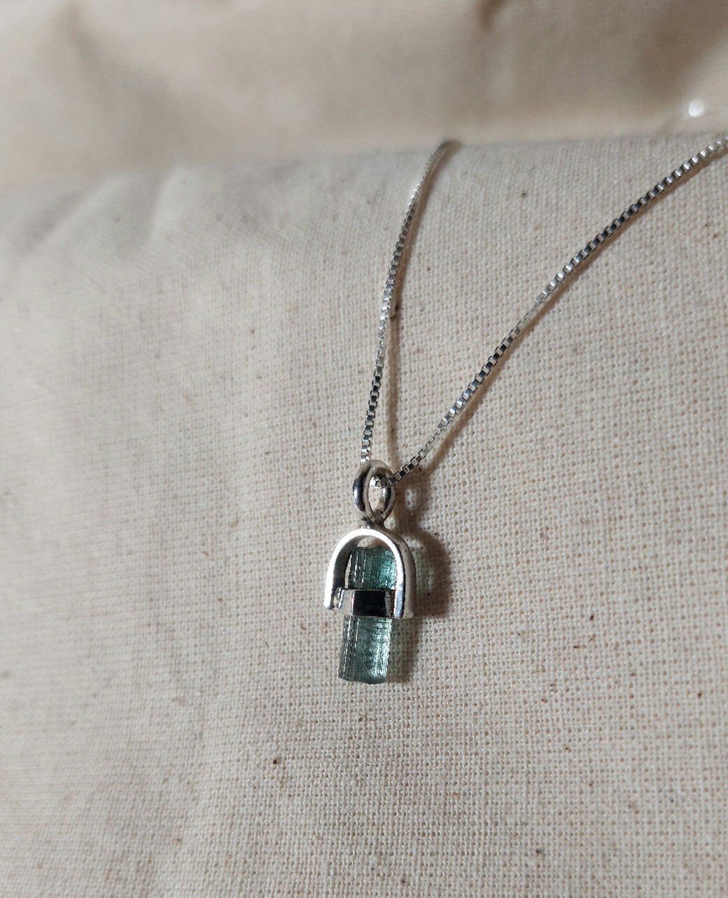 COLLAR TURMALINA VERDE II