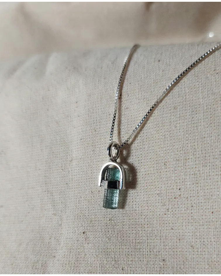 COLLAR TURMALINA VERDE II