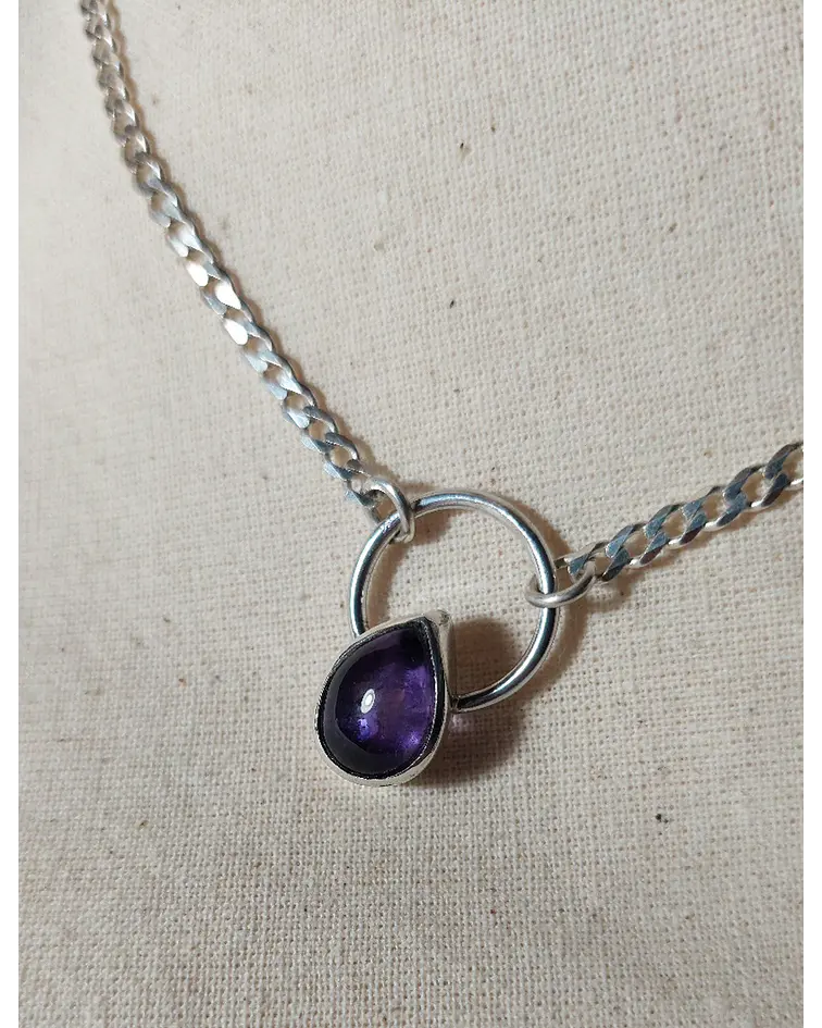 COLLAR CHOKER AMATISTA 