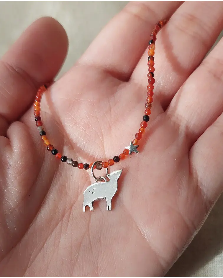 COLLAR PUDÚ COLORES 