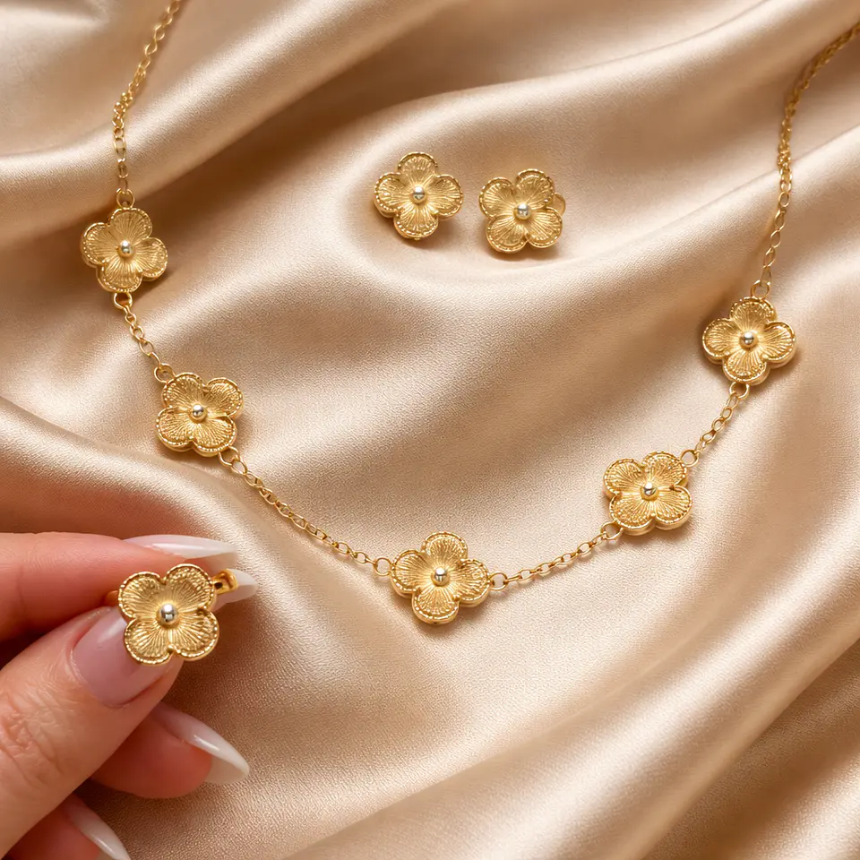 Set Golden Blossom – Baño en Oro 4